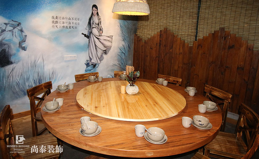 快意江湖！武俠風(fēng)餐廳裝修實景圖 | 楓華谷