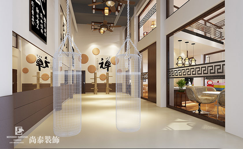 武術(shù)館成人館裝修效果圖