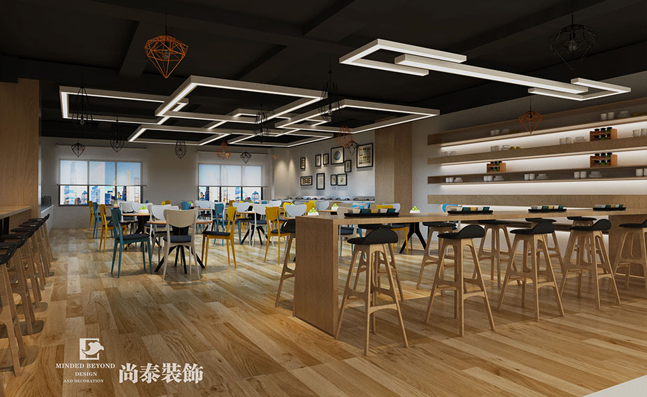 1100平跨境電商公司工業(yè)廠房裝修 | 公狼網(wǎng)絡(luò) 