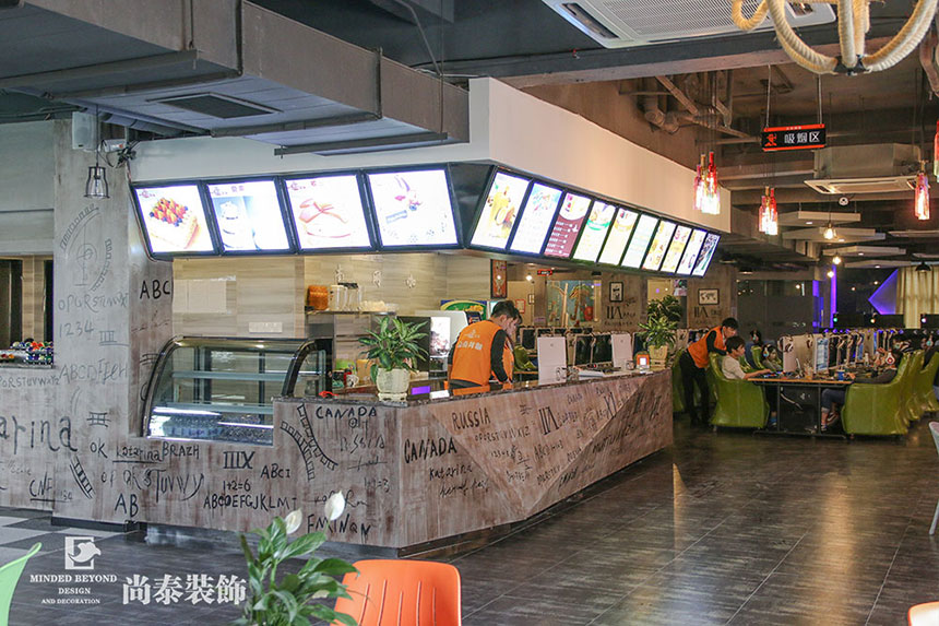 深圳網(wǎng)咖裝修設(shè)計(jì),尚泰裝飾集團(tuán),深圳裝修公司