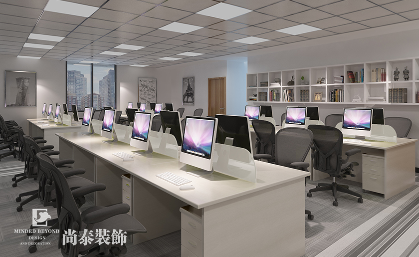 1600㎡簡約風(fēng)格辦公室裝修 | 匯景集團(tuán)