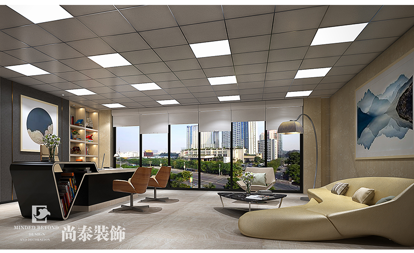 1600㎡簡約風(fēng)格辦公室裝修 | 匯景集團(tuán)