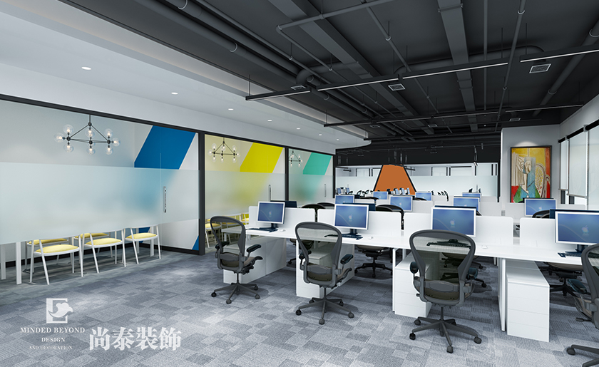 3600㎡現(xiàn)代簡(jiǎn)約辦公室裝修設(shè)計(jì) | 環(huán)球易購(gòu)