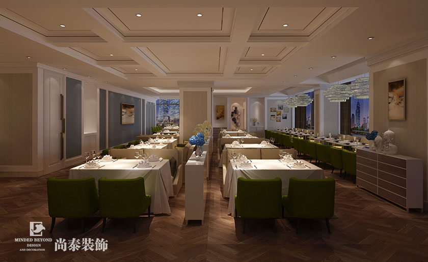 中式風(fēng)格餐廳酒柜裝修效果圖