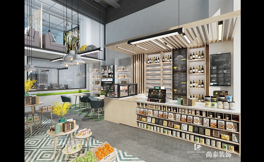 120㎡連鎖便利店裝修設(shè)計 | 向陽365 