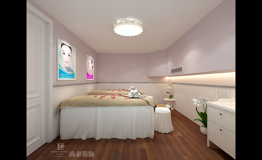 200m2 美容美發(fā)店裝修設(shè)計(jì) | 天意國際