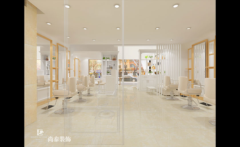 200m2 美容美發(fā)店裝修設(shè)計(jì) | 天意國際
