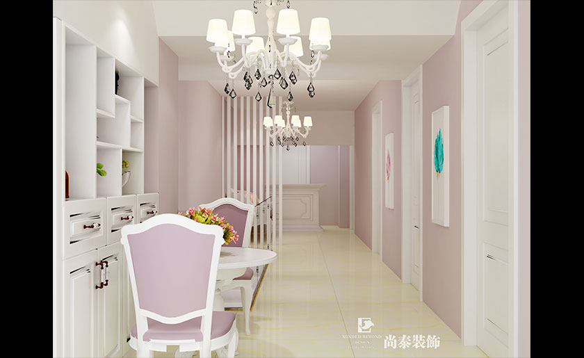 200m2 美容美發(fā)店裝修設(shè)計(jì) | 天意國際