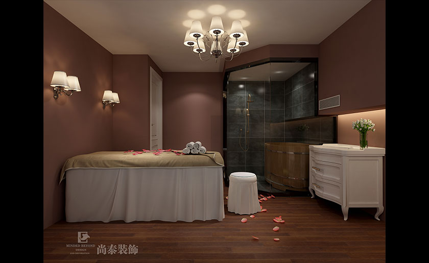 200m2 美容美發(fā)店裝修設(shè)計(jì) | 天意國際