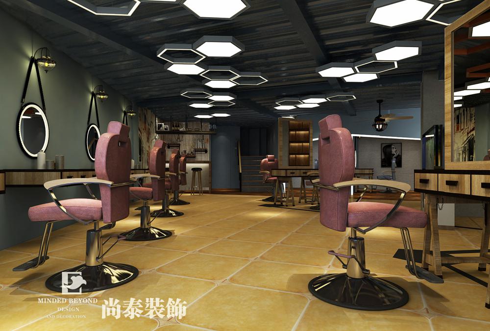 美容美發(fā)店裝修設(shè)計(jì)圖