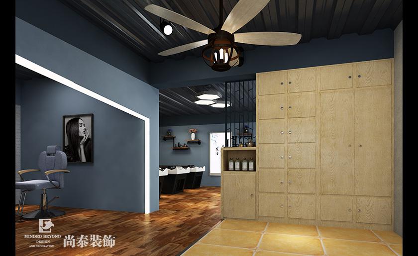  260平米工業(yè)風(fēng)美容美發(fā)店設(shè)計 | 梵尼亞護(hù)膚造型