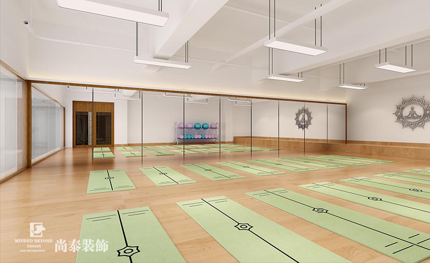 200平米瑜伽普拉提會(huì)所裝修設(shè)計(jì) | 瑜美瑜伽