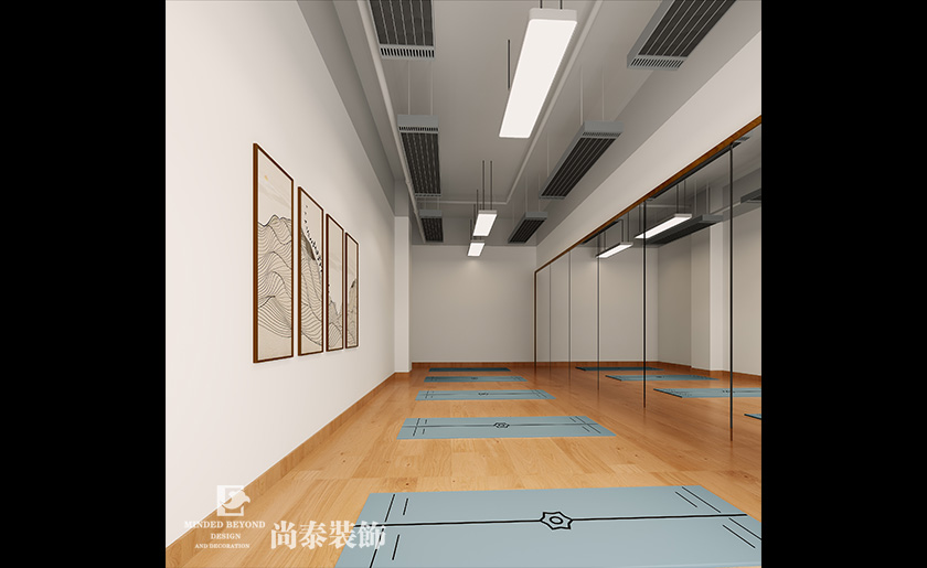 200平米瑜伽普拉提會(huì)所裝修設(shè)計(jì) | 瑜美瑜伽