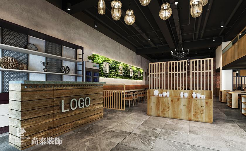 火鍋店裝修設(shè)計效果圖
