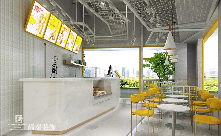 奶茶店裝修設(shè)計(jì)效果圖
