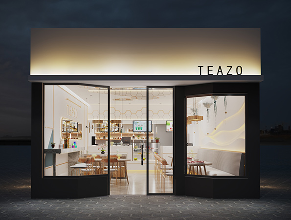 70㎡現(xiàn)代簡約奶茶店設(shè)計 | Teazo