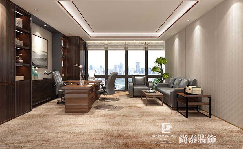1650㎡金融公司辦公室裝修設計 | 創(chuàng)東方投資