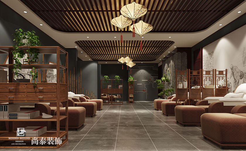 采耳文化體驗(yàn)館裝修效果圖-小舒服