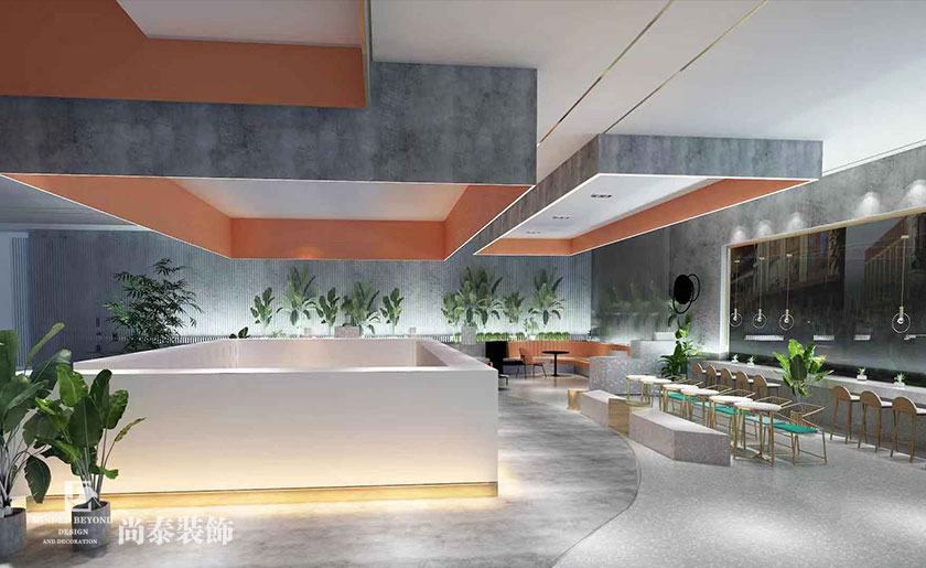 3000平米大型蛋糕店設(shè)計裝修 | 盎司蛋糕