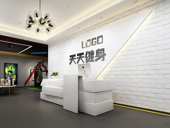 loft工業(yè)風健身房裝修效果圖-天天健身
