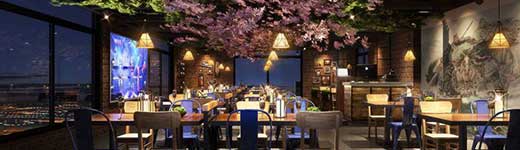 音樂(lè)主題餐廳裝修效果圖