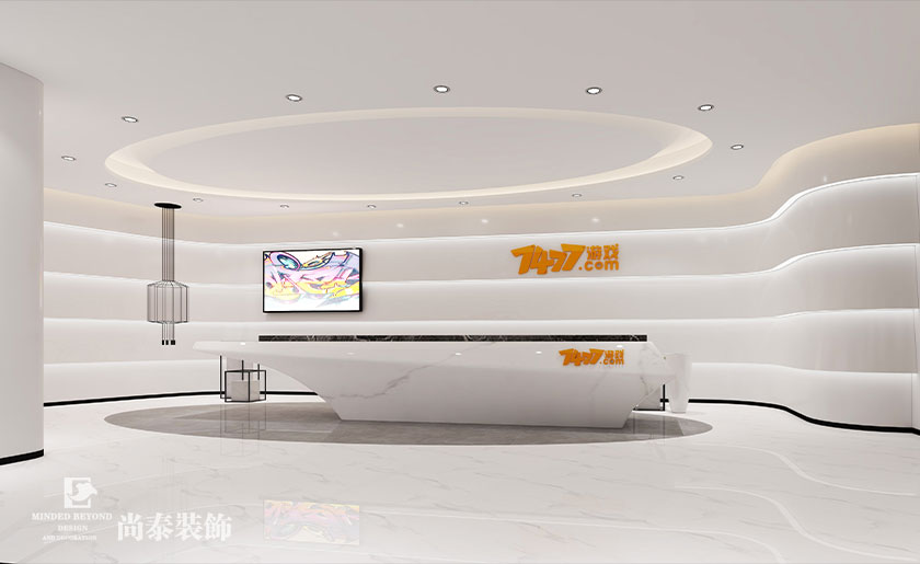1900平游戲開發(fā)公司辦公室裝修設計 | 游禧科技