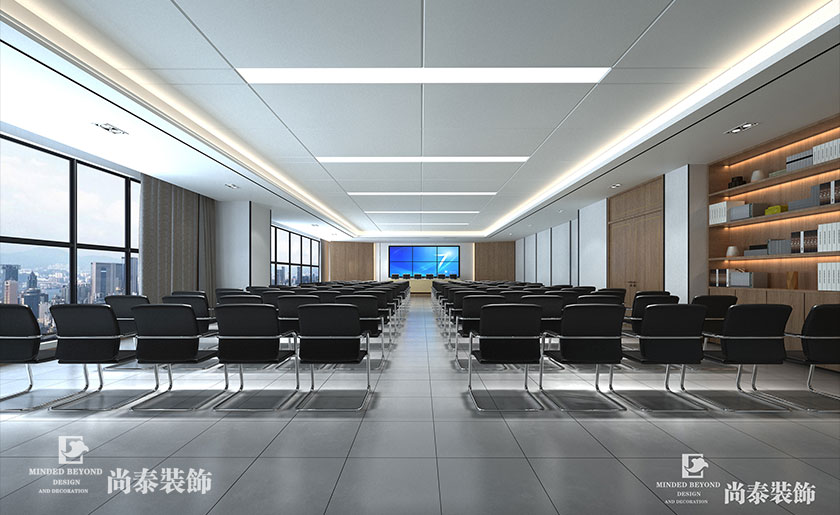 1900㎡高科技公司辦公展廳裝修設(shè)計(jì) | 九洲電器集團(tuán)
