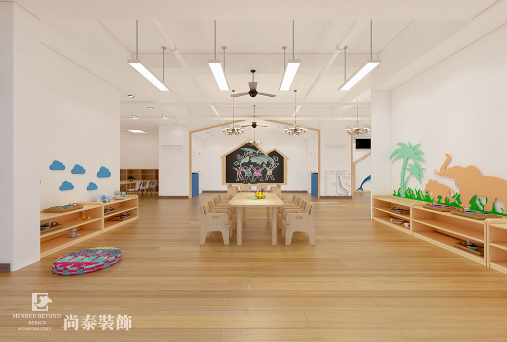培訓(xùn)機(jī)構(gòu)簡約裝修設(shè)計(jì)