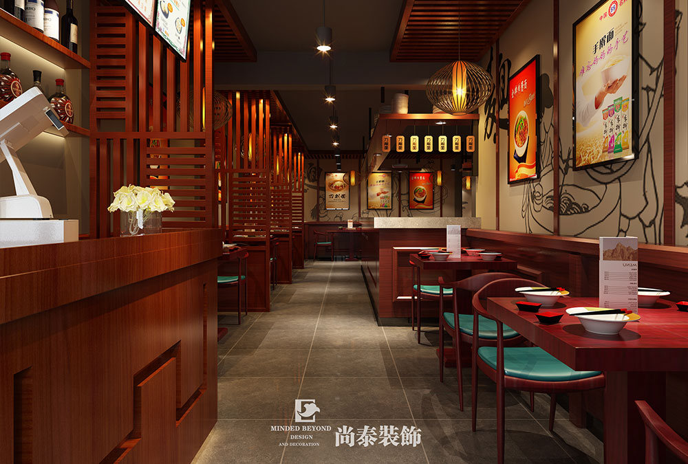 中式餐飲裝修風(fēng)格效果圖