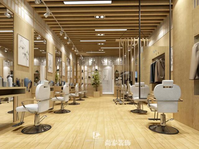 日式風(fēng)理發(fā)店裝修效果圖