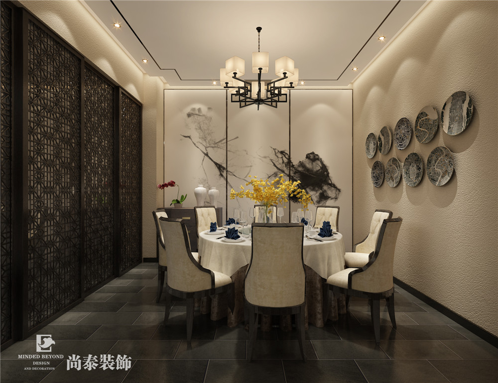 餐館包間裝修設(shè)計效果圖