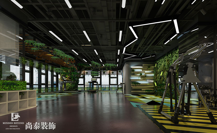 健身會所裝修效果圖