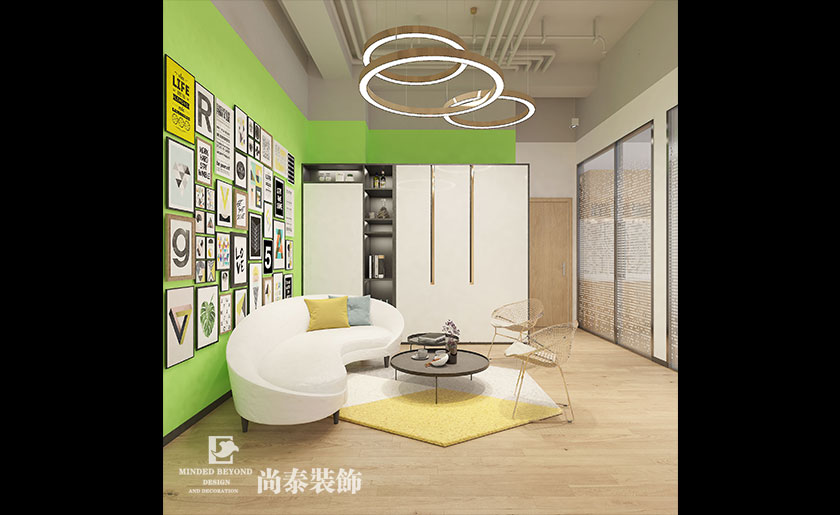 320㎡體育用品公司辦公室裝修設(shè)計 | 捷佳體育用品