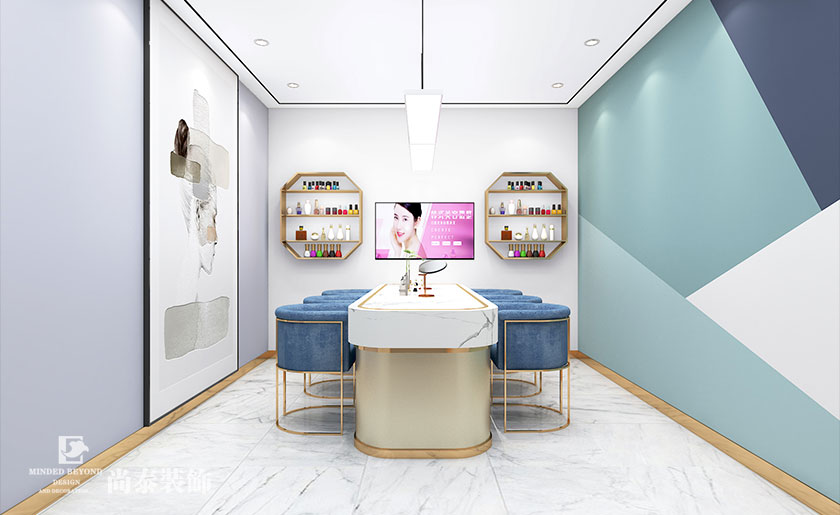 120㎡現(xiàn)代簡約醫(yī)療美容店裝修設計 | 巧曼醫(yī)療美容