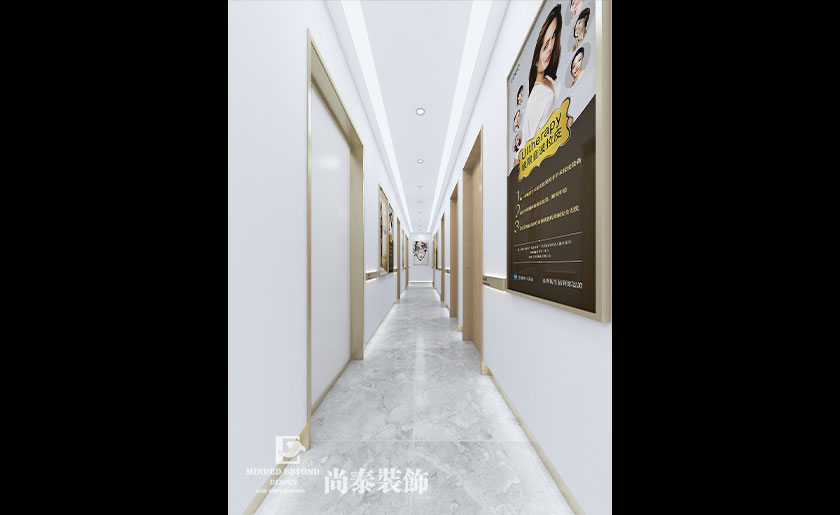 120㎡現(xiàn)代簡約醫(yī)療美容店裝修設計 | 巧曼醫(yī)療美容