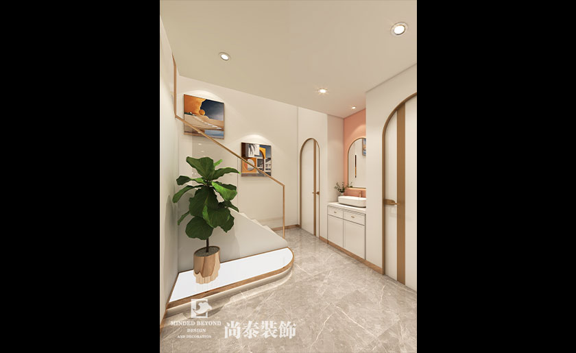 150㎡曲線柔美美容店裝修設(shè)計(jì) | 卓麗雅美容店