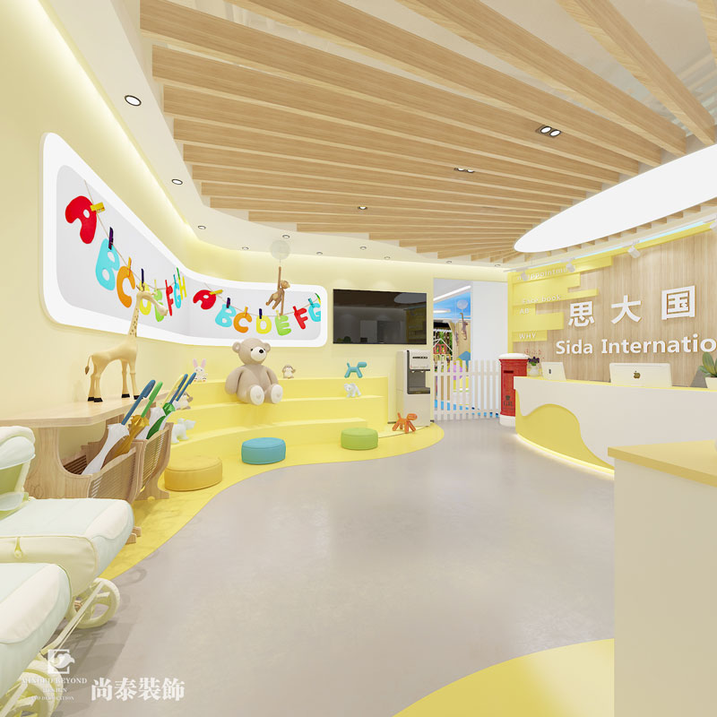 兒童培訓(xùn)機(jī)構(gòu)裝修效果圖
