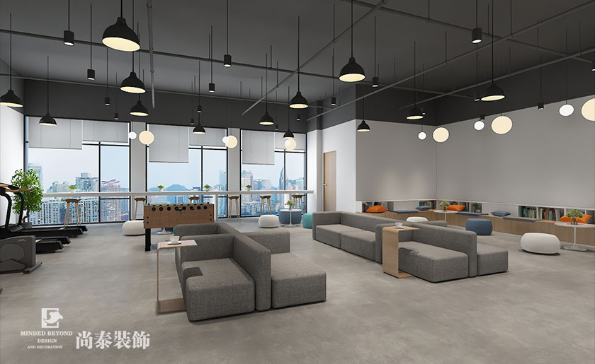 1600平米國家高新技術(shù)企業(yè)深圳辦公室設計 | 稻興中心