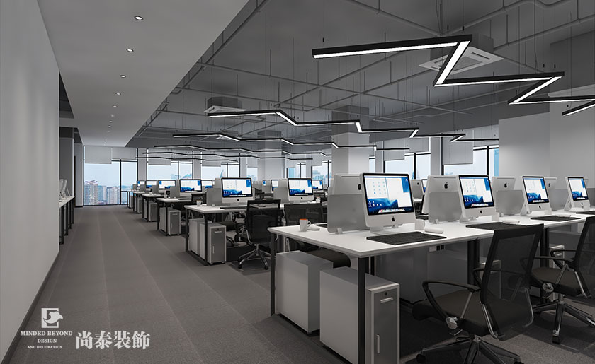 1600平米國家高新技術(shù)企業(yè)深圳辦公室設計 | 稻興中心