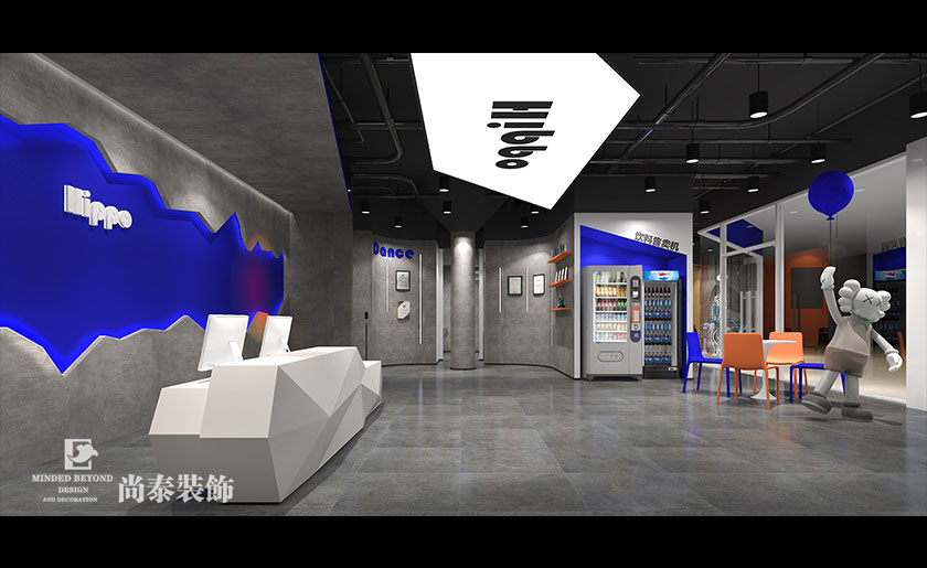 深圳龍崗500平米工業(yè)風(fēng)舞蹈室舞蹈培訓(xùn)機構(gòu)裝修設(shè)計效果圖