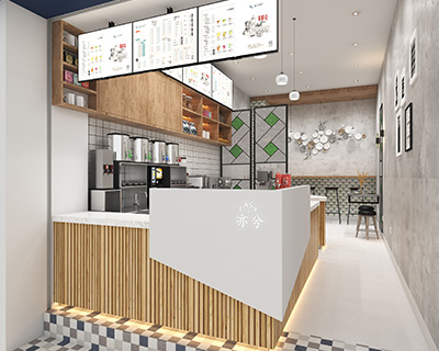 奶茶店店面裝修設(shè)計