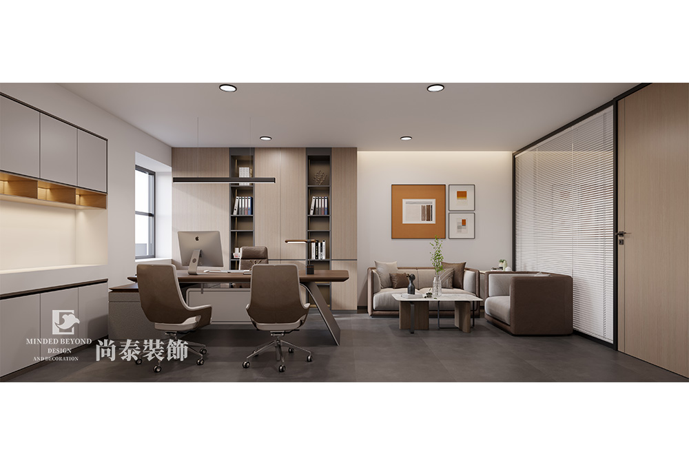 寫(xiě)字樓裝修：360平米深圳影音科技公司辦公室改造裝修設(shè)計(jì)